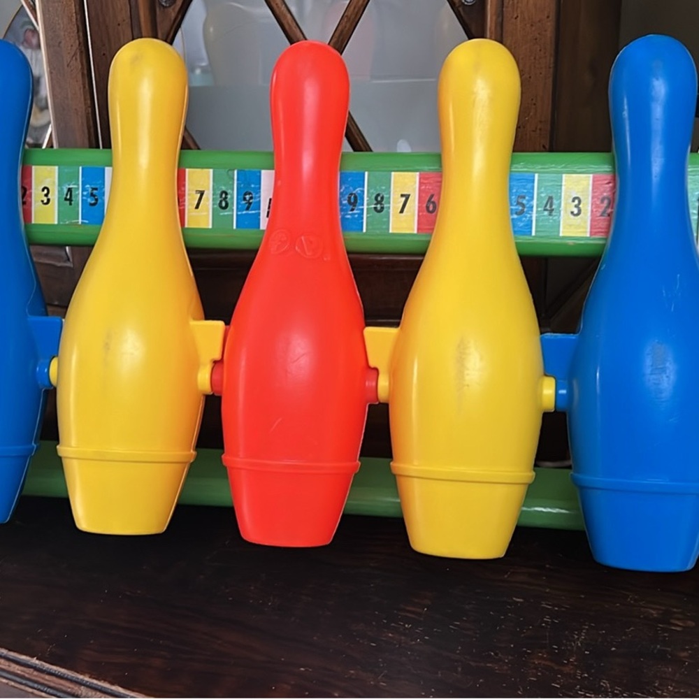 Fisher-Price KIDS BOWLING SET 💚🩷🧡💛